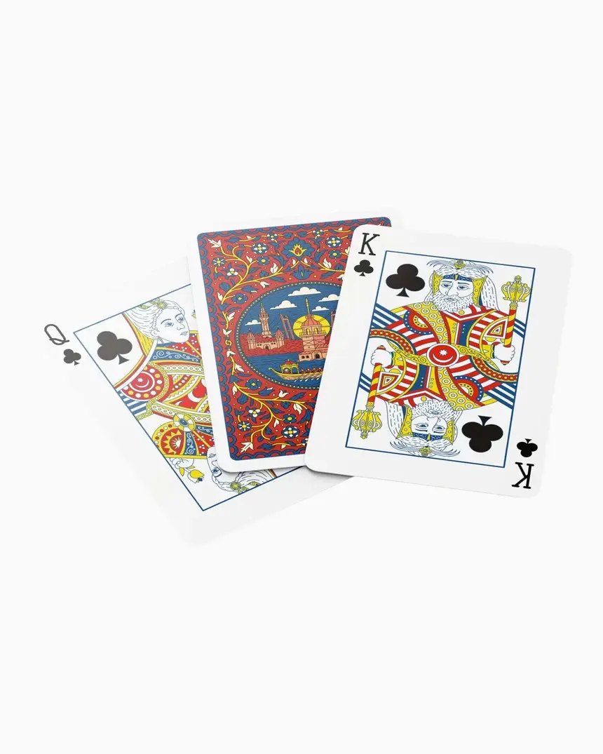 Straight Outta İstanbul -  Istanbul Playing Cards - Red