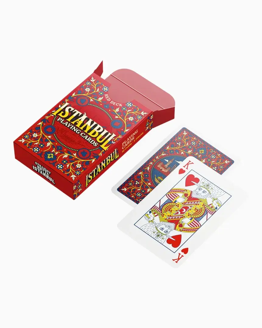 Straight Outta İstanbul -  Istanbul Playing Cards - Red