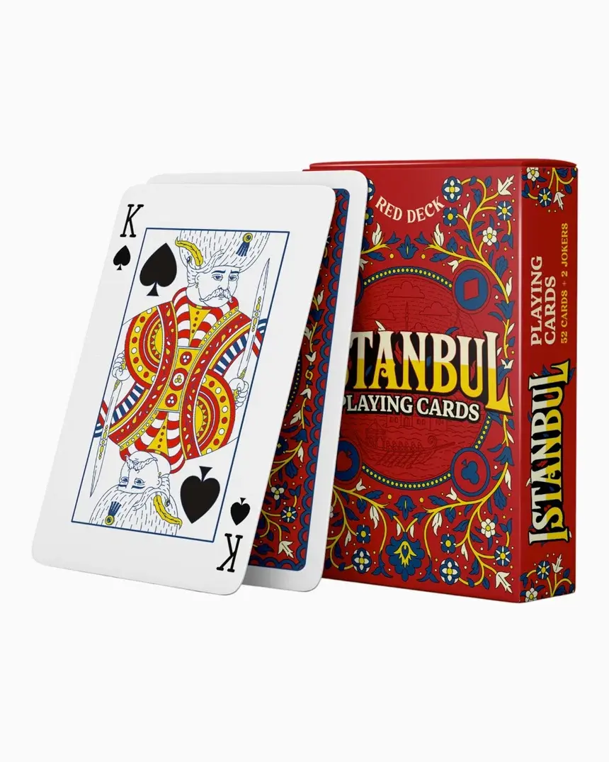 Straight Outta İstanbul -  Istanbul Playing Cards - Red
