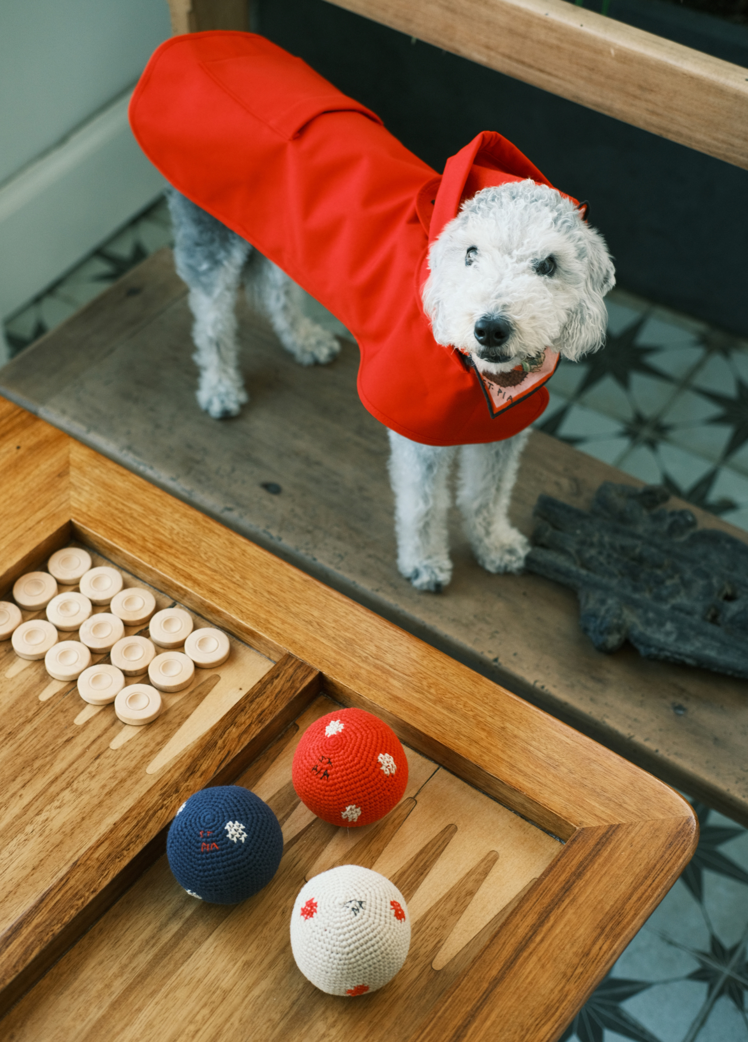 St. Pia - Ball - Polkadot - Red