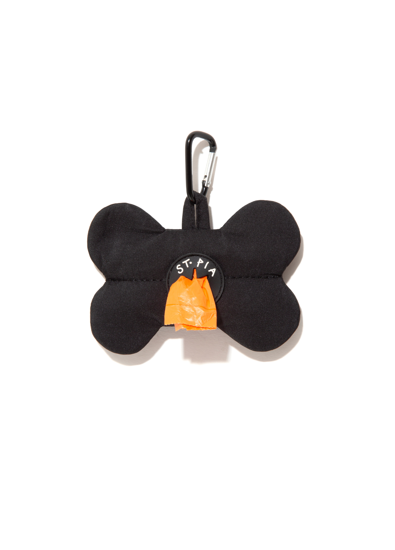 St. Pia - Poop Bag Holder Bag Accessory - Osso - Black
