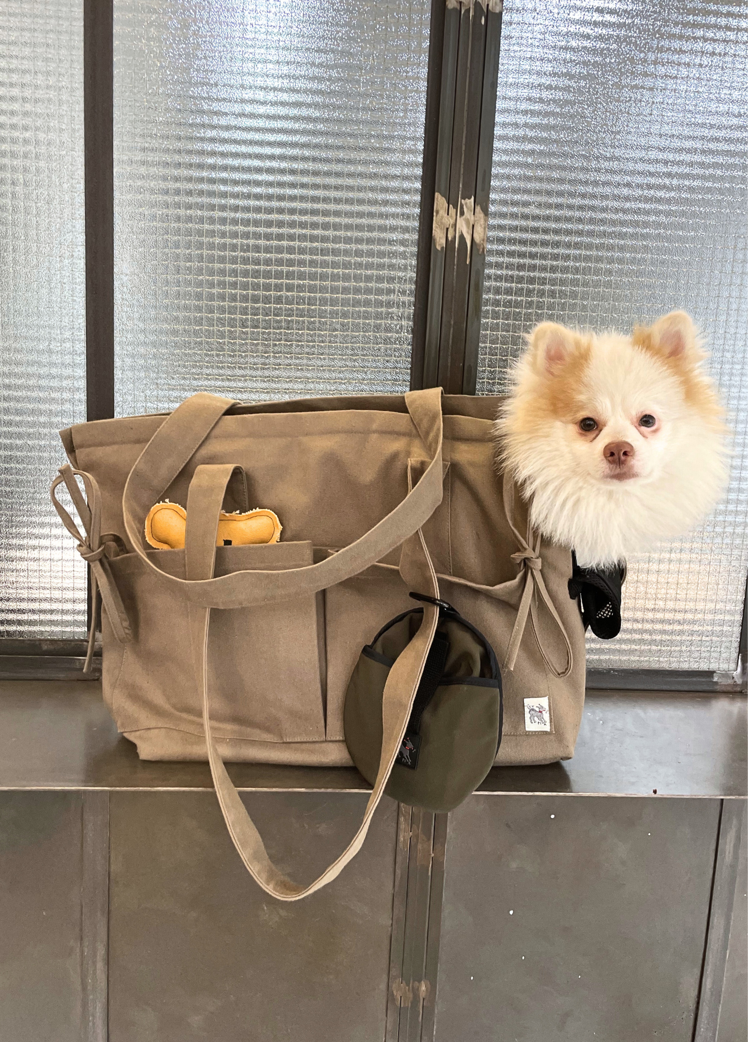 St. Pia - Tote Bag + Pet  Carrier - Marsu - Ash