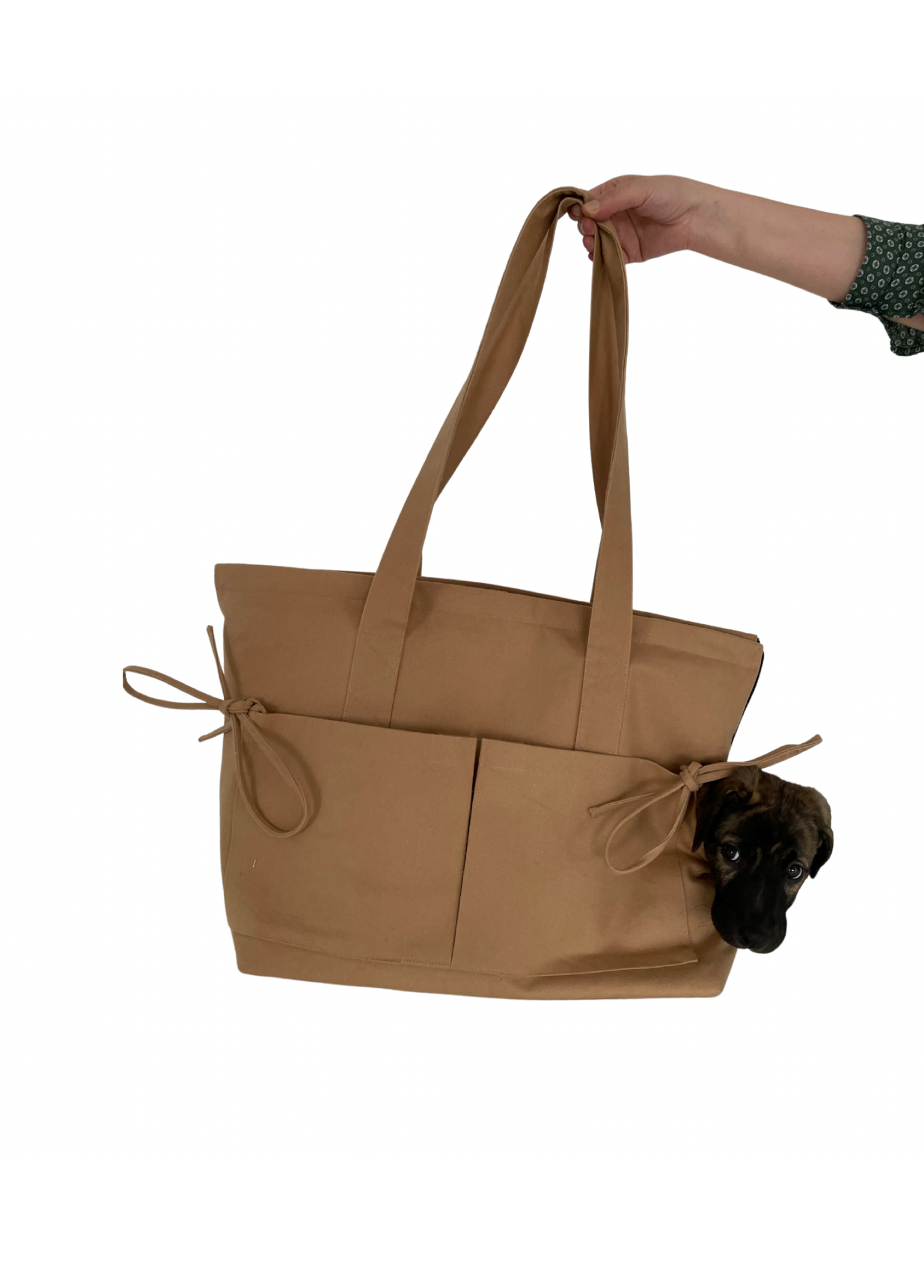 St. Pia - Tote Bag + Pet  Carrier - Marsu - Latte