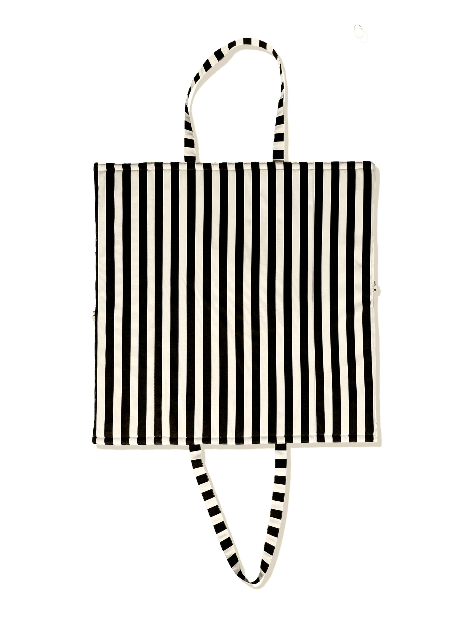 St. Pia - Foldable Tote Bag + Floor Cushion - Mat In a Bag - Siyah