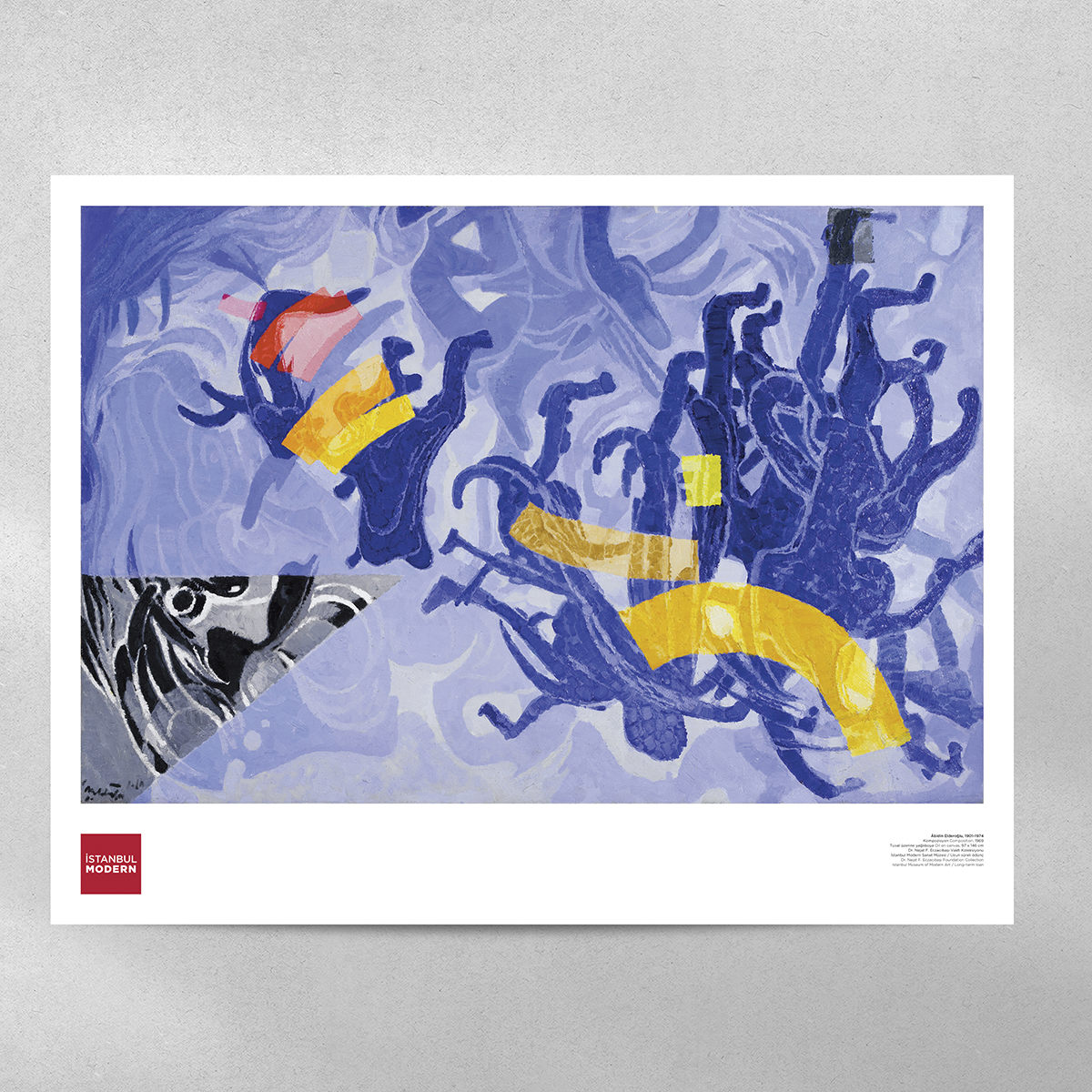 Poster - Abidin Elderoğlu "Composition"