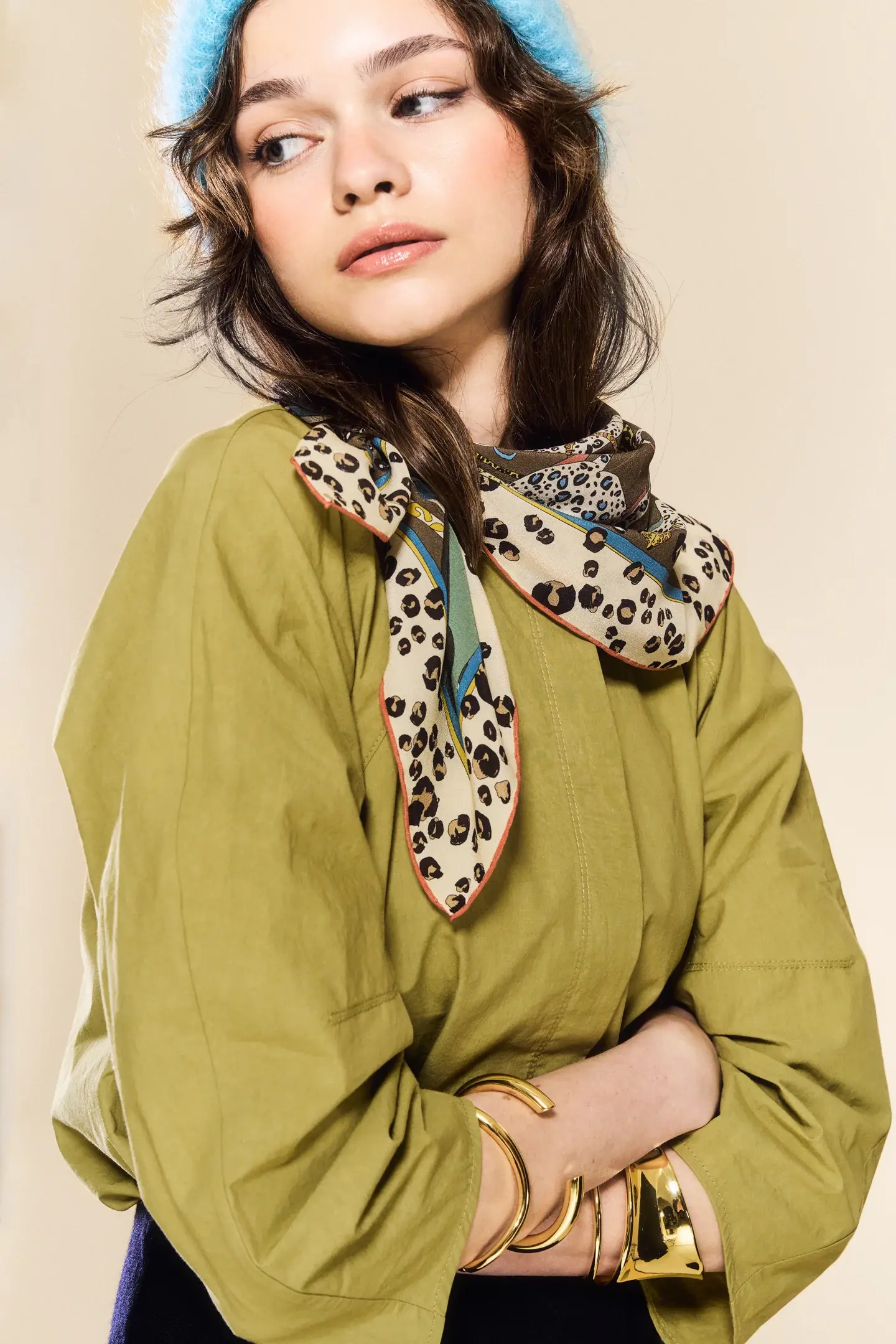 Rumisu - Silk Scarf - Wild Momentum - 64 x 64 cm