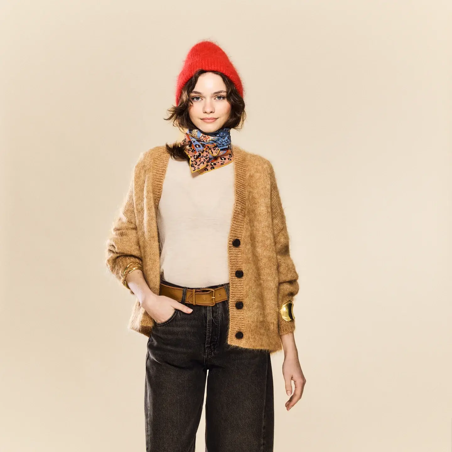 Rumisu - Silk Scarf - Wild Momentum - 64 x 64 cm