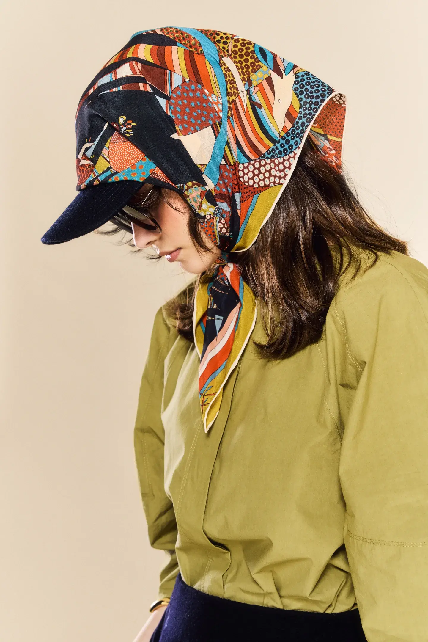 Rumisu - Silk Scarf - Birds of a Feather - 64 x 64 cm