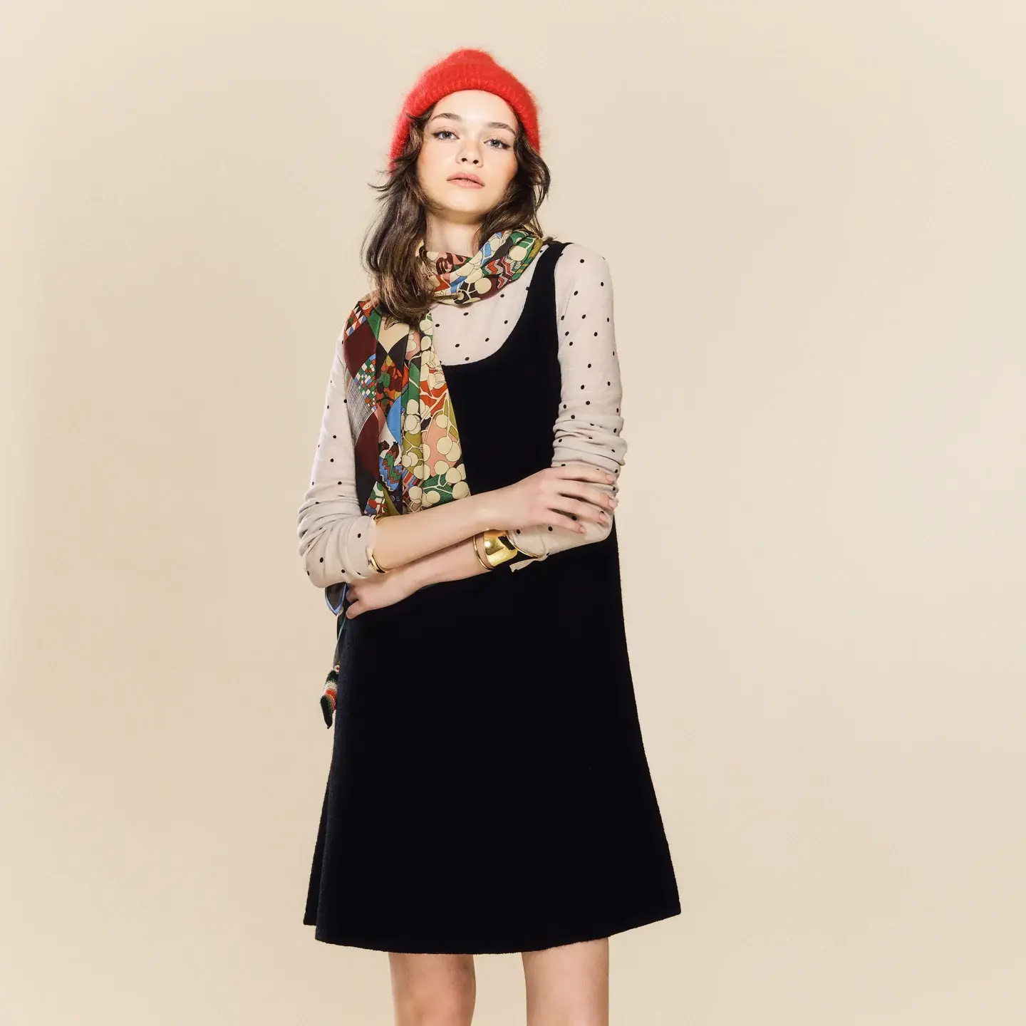 Rumisu - Silk Scarf - Knuckle Walkers - 105 X 105 cm