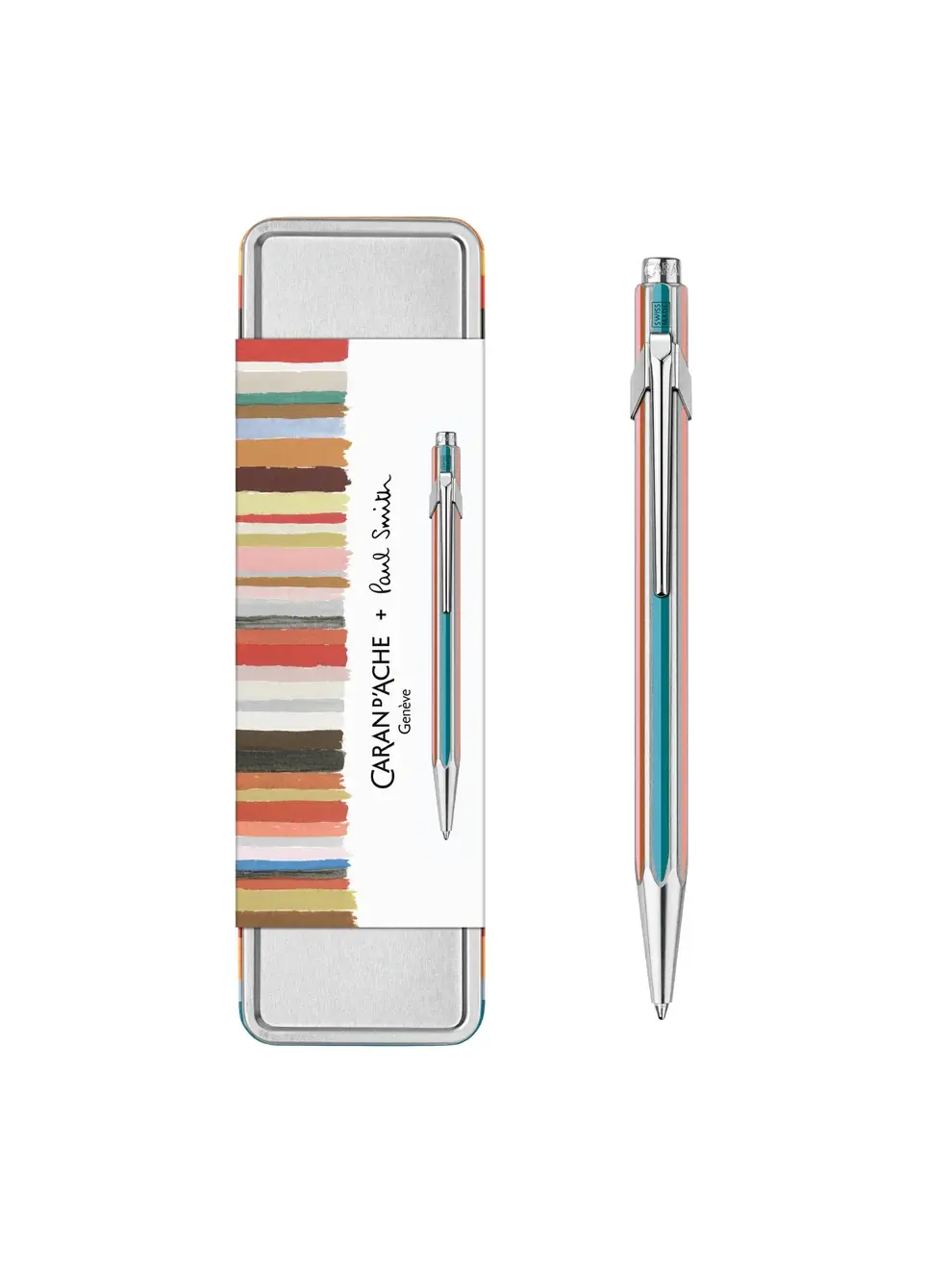 Caran d'Ache x Paul Smith - Pen - Silver