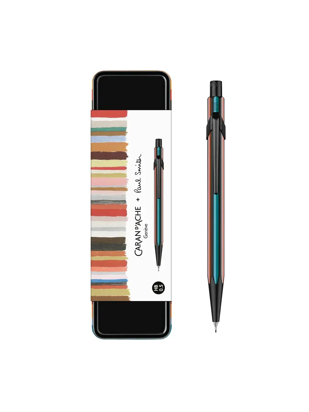 Caran d'Ache x Paul Smith - 0,5 mm Mechanical Pencil - Black