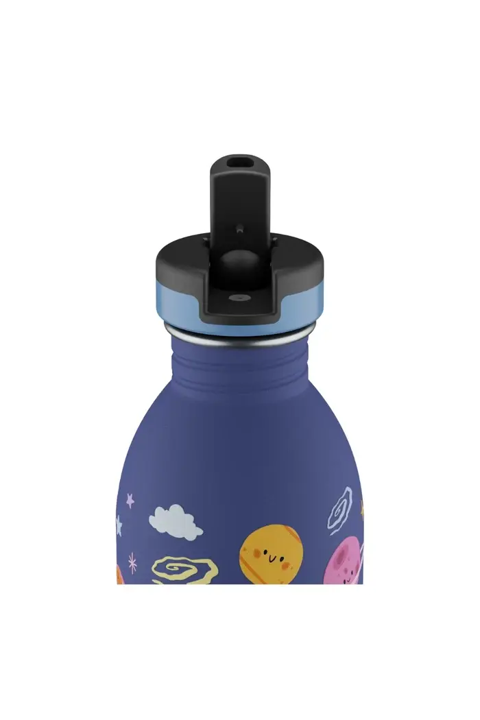 24 Bottles - Space Friends Stainless Steel Kids' Water Bottle with Straw, 500ml