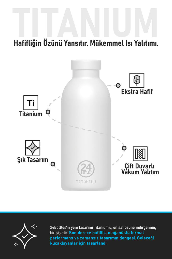 24 Bottles - Titanium Bottle Astra Thermos 500ml