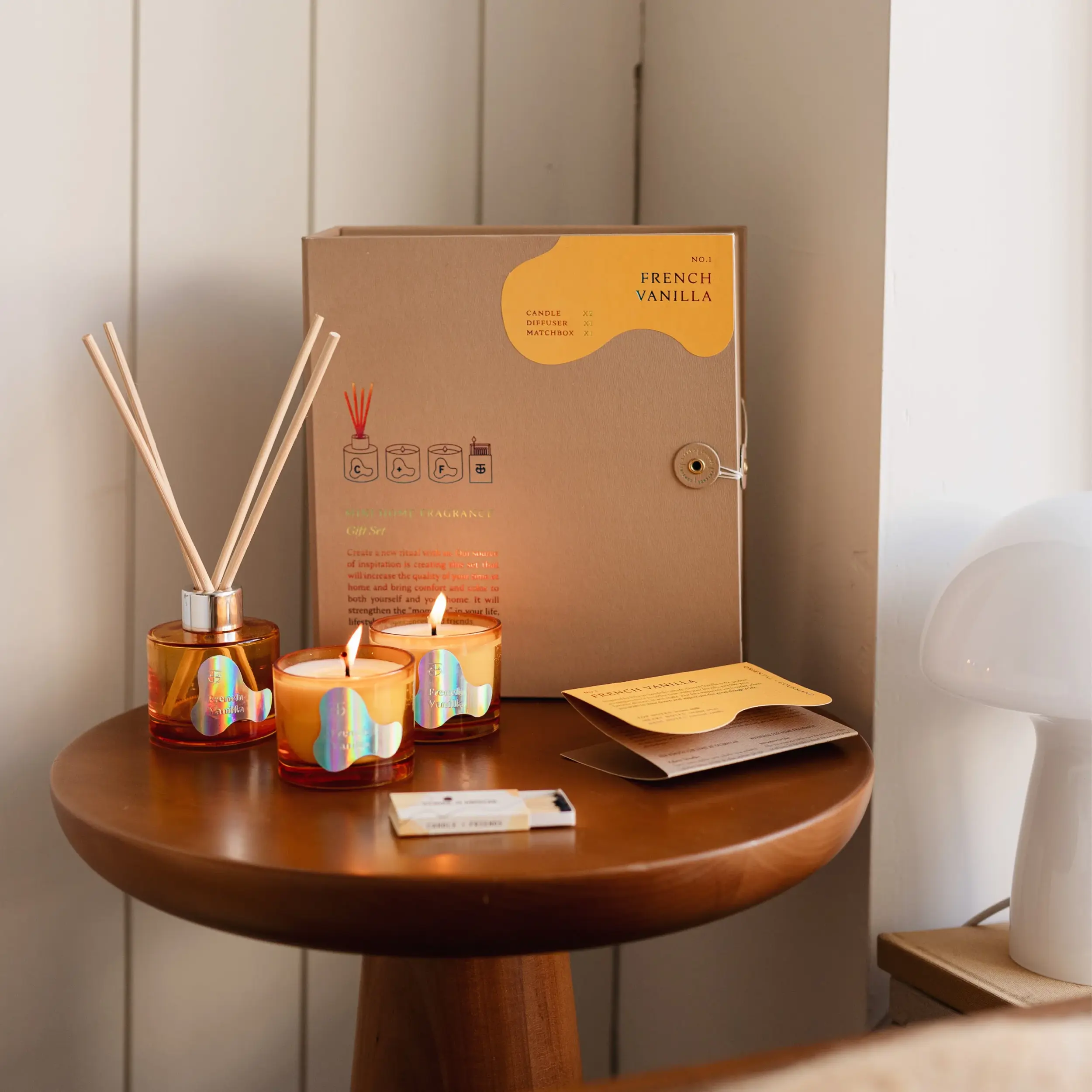 Candle & Friends - No.1 Mini Home Fragrance Gift Set