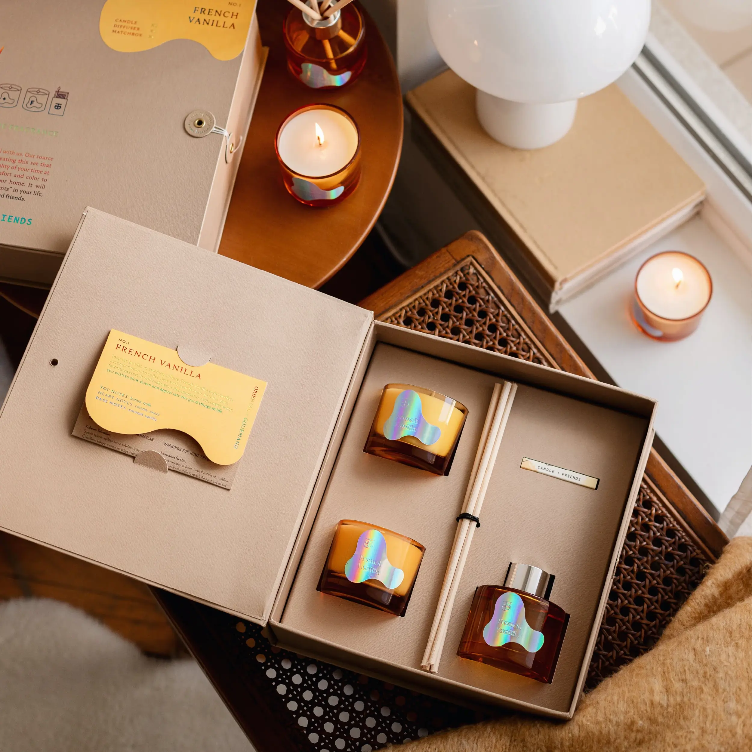 Candle & Friends - No.1 Mini Home Fragrance Gift Set