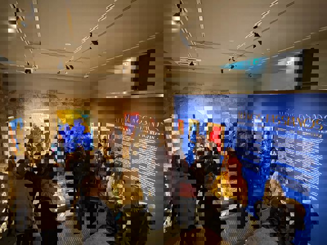“Alekos Fassianos: Sailing to Byzantium” Exhibition Tour Accompanied by the Curator
