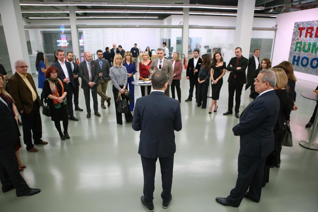 Meeting with Museum Director in exhibition tour and dinner