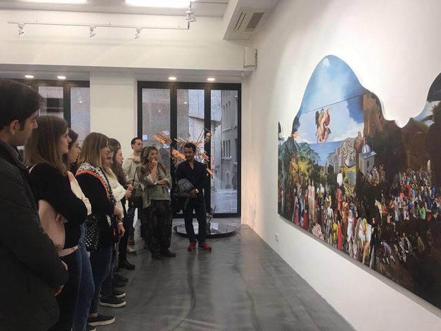 “Past meets Present” Exhibition Tour and Meeting with the Artists