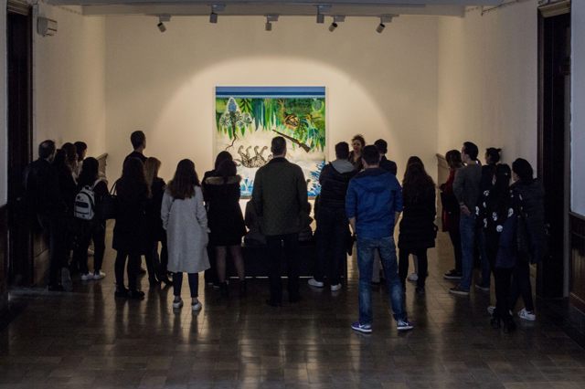 Tour of Ekin Saçlıoğlu’s Exhibition “These Are Not Fables, Children” and Meeting with the Artist