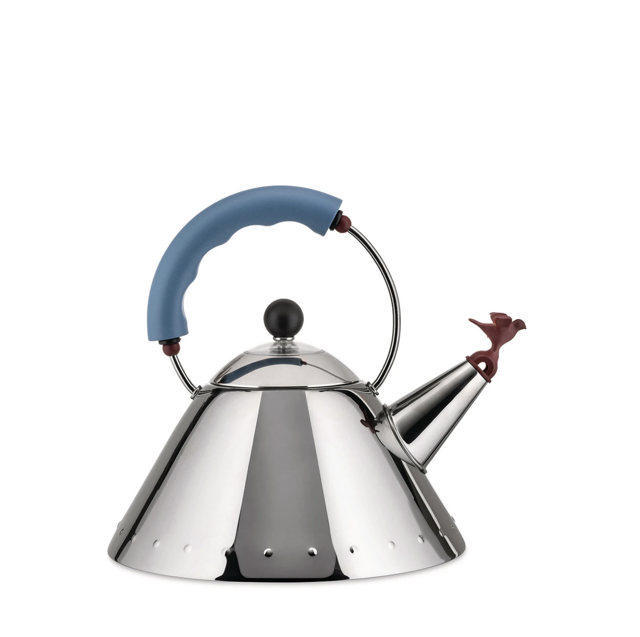 Alessi Kettle - Bird - Blue - 2 Lt.