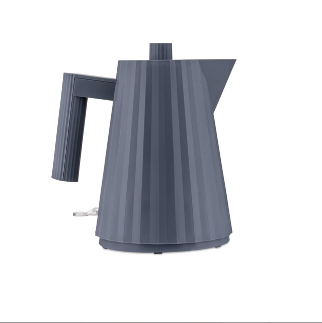Alessi Kettle Plisse - Gray - 1 Lt.