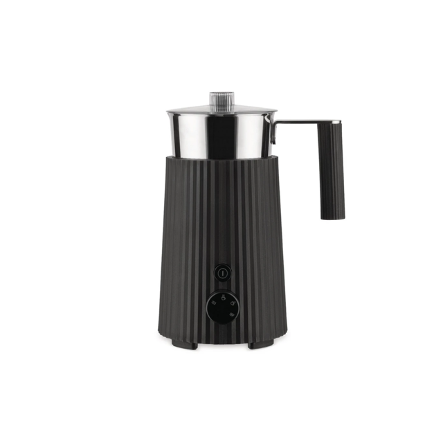 Alessi Plisse Milk Frother - Black - 350 Ml.