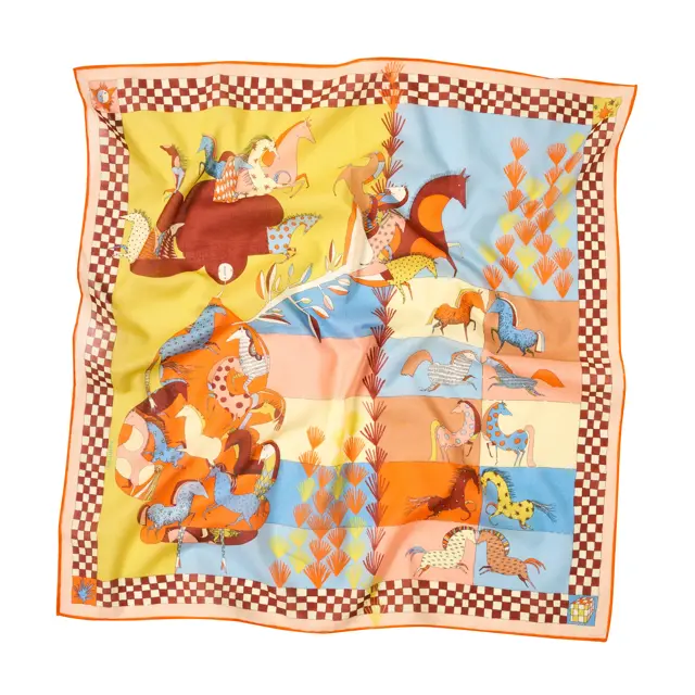 Koton Bandana - Equine Harmony - 55 x 55 cm