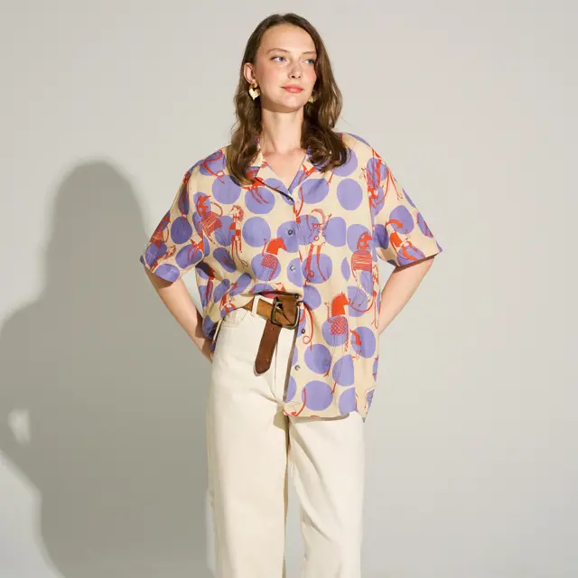 Linen Shirt - Equine Harmony