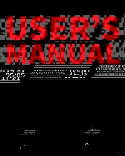 User's Manual