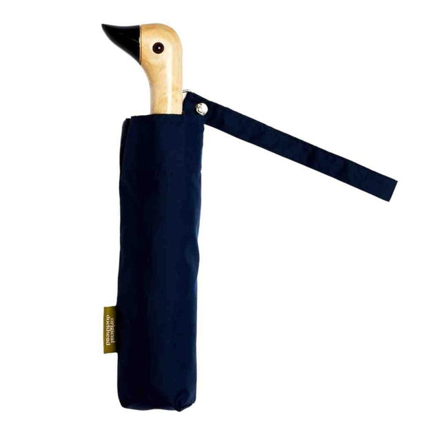 Duckhead Duck Compact Umbrella - Navy Blue