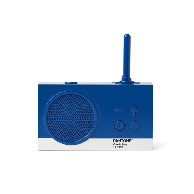 Lexon x Pantone Tykho 3 Bluetooth Hoparlör ve Radyo Mavi