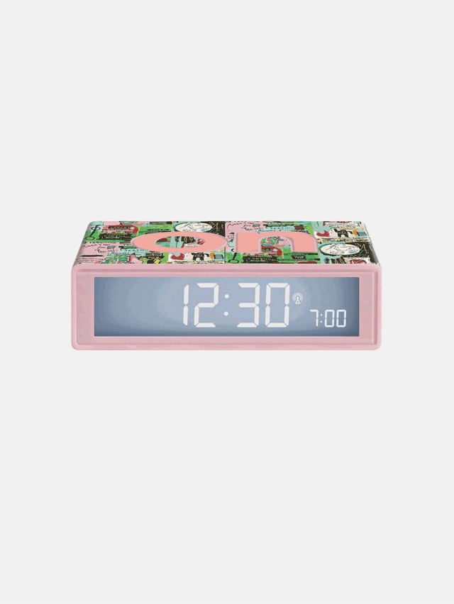 Lexon Flip + Alarm Saat X Jean-Michel Basquiat In Italian