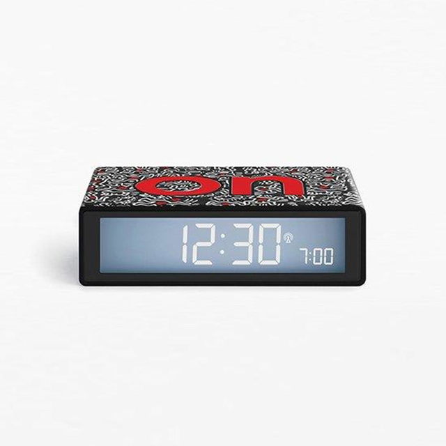 Lexon Flip + Alarm Saat X Keith Haring - Love (Siyah)