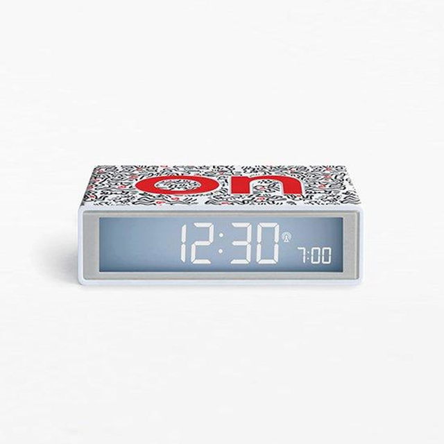 Lexon Flip + Alarm Saat X Keith Haring - Love (Beyaz)