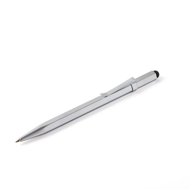 Lexon Bee 2 Stylus Ballpoint Pen - Matte Chrome