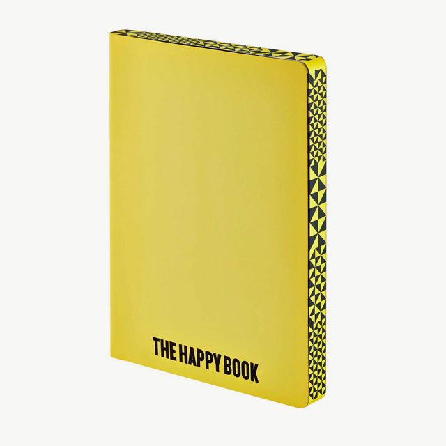 Nuuna Graphic L - Happy Book by Stefan Sagmeister Defter