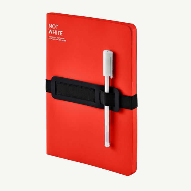 Nuuna Not White L - Kırmızı Defter