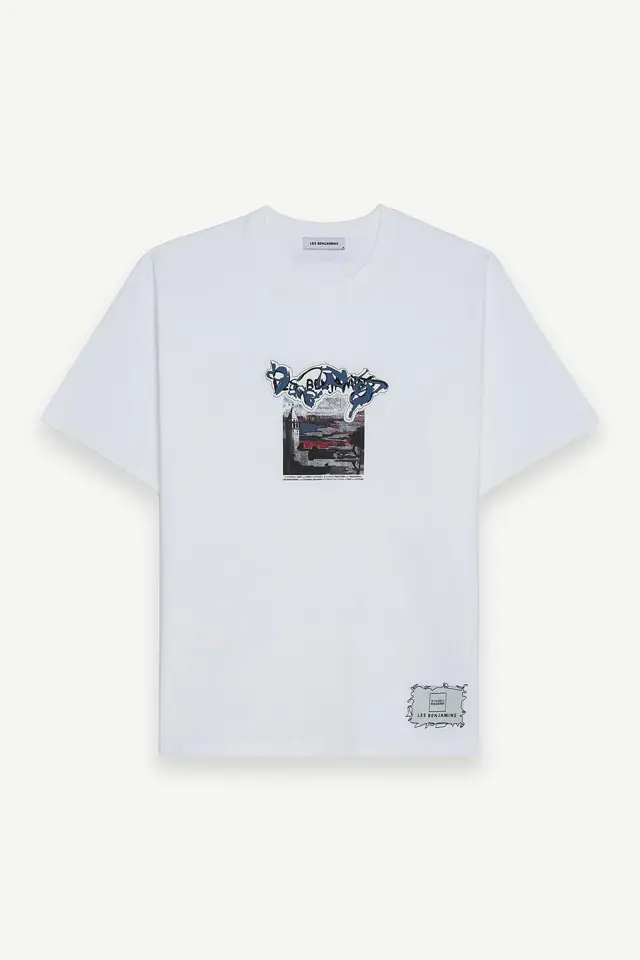 Istanbul Modern x Les Benjamins - Relaxed Fit White T-Shirt - 501
