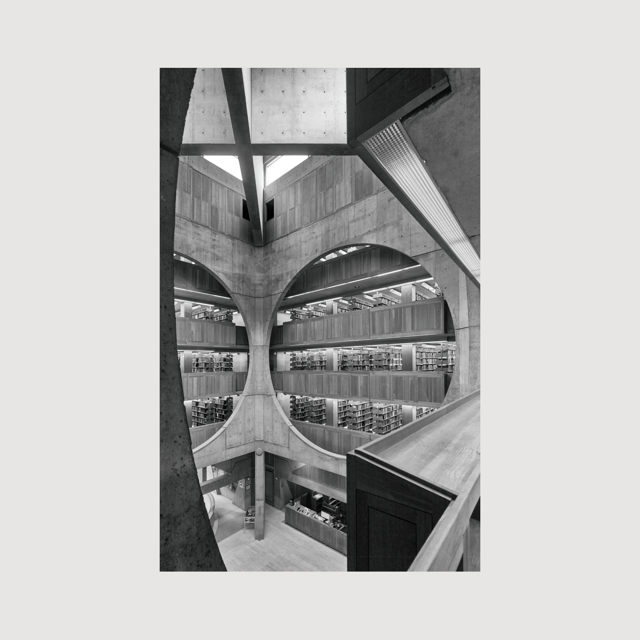 Cemal Emden - Louis Kahn, Philips Exeter Academy Library,  Exeter, New Hampshire, ABD, 2016