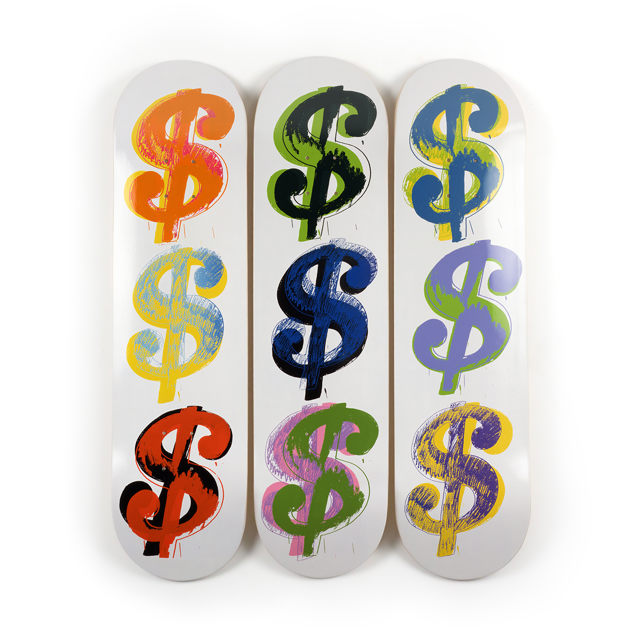 The Skateroom - Kaykay - Andy Warhol - Dolar İşaretleri