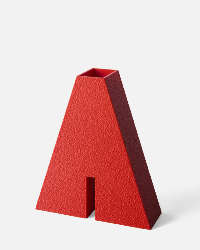 Das Pieces - Vazo - Obelisk - No.1 - Kırmızı