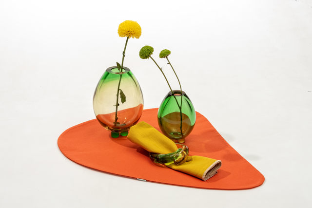 Fy-shan Büyük Tılsım Vazo - Yeşil Amber