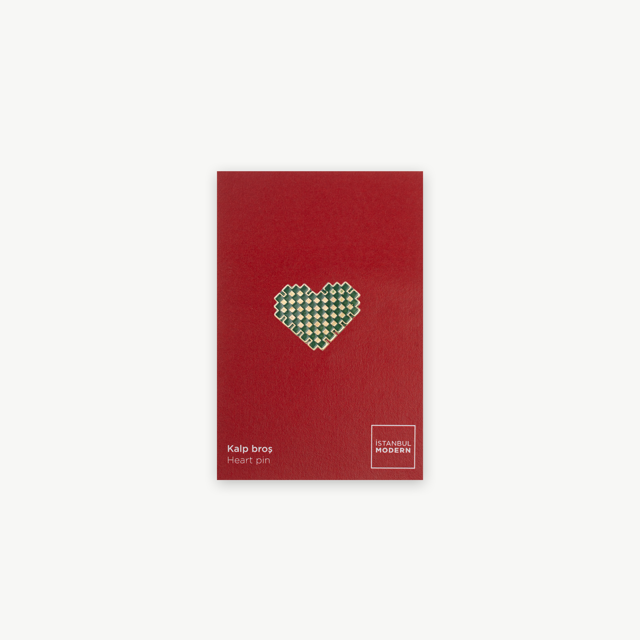 Pin - Heart Modern - Green