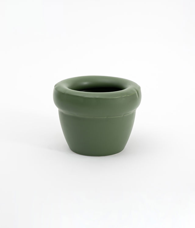 Home Studyo - Küçük Saksı - Louis - Mat Yeşil