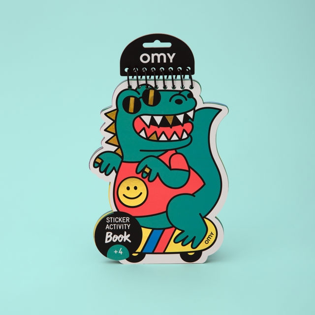Omy - Sticker Activity Book - Dino