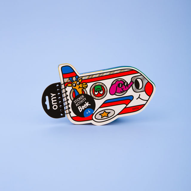 Omy - Sticker Activity Book - Vroom