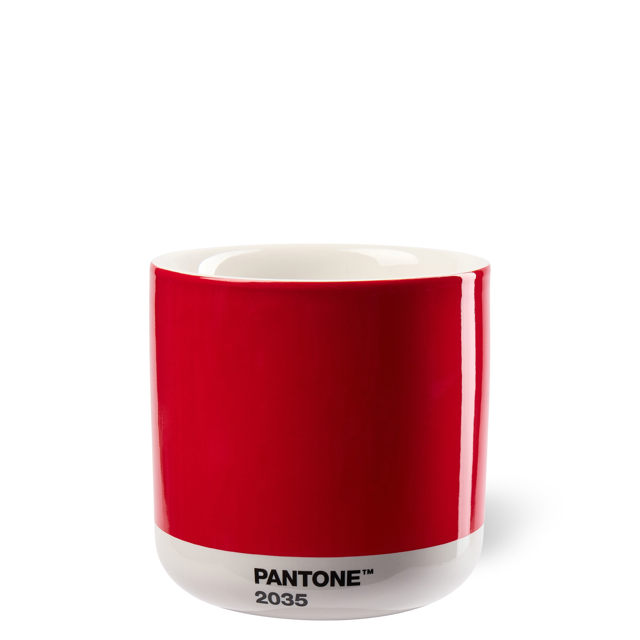 Pantone - Latte Glass - Red