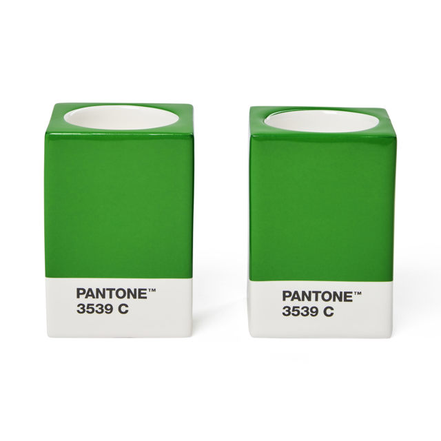 Pantone - Candle Holder - Green - 2 Pieces