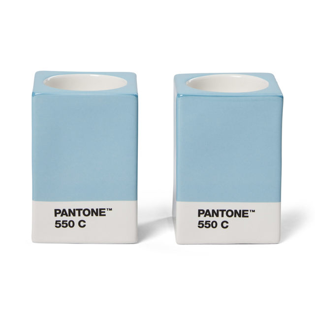 Pantone - Candle Holder - Light Blue - 2 Pieces