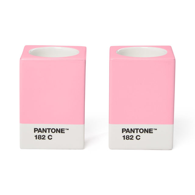 Pantone - Candle Holder - Light Pink - 2 Pieces